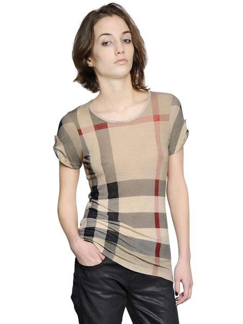 t shirt burberry brit|burberry brit shirt women.